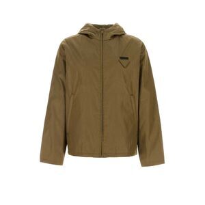 Prada Men Mud Re-Nylon Jacket